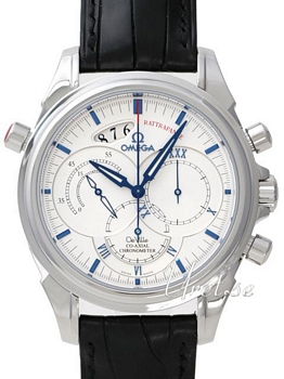 Omega De Ville Co-Axial Rattrapante Silver Omega De Ville Co-Axial Rattrapante Silver