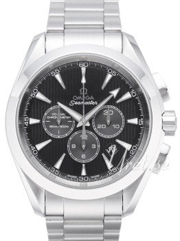 Omega Seamaster Aqua Terra Chronograph Steel Black Dial Bracelet Omega Seamaster Aqua Terra Chronograph Steel Black Dial Bracelet