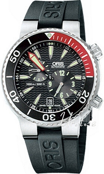 Oris Diving Der Meistertaucher Black Dial Rubber Strap Oris Diving Der Meistertaucher Black Dial Rubber Strap