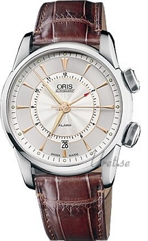 Oris Culture Artelier Alarm Steel Silver Dial Oris Culture Artelier Alarm Steel Silver Dial