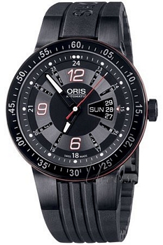 Oris Motor Sport WilliamsF1 Black Dial Rubber Black Dial