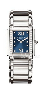 Patek Philippe Twenty-4 Blue Dial Bracelet