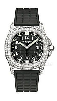 Patek Philippe Aquanaut Black Dial Rubber Strap Patek Philippe Aquanaut Black Dial Rubber Strap