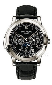 Patek Philippe Grand Complications Black Dial Croco Strap Patek Philippe Grand Complications Black Dial Croco Strap