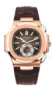 Patek Philippe Nautilus Black Dial Croco Strap Patek Philippe Nautilus Black Dial Croco Strap