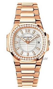 Patek Philippe Nautilus Rose Gold White Dial Patek Philippe Nautilus Rose Gold White Dial