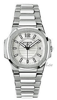 Patek Philippe Nautilus White Gold White Dial