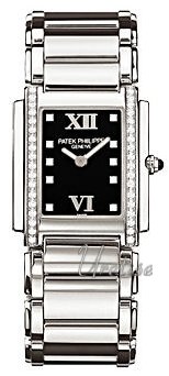 Patek Philippe Twenty-4 Black Dial Steel
