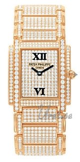 Patek Philippe Twenty-4 Diamond Dial Rose Gold/Diamond