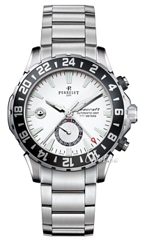 Perrelet Vit/St�l �42 mm