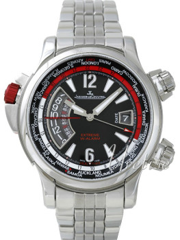 Jaeger LeCoultre Master Compressor Extreme W-Alarm Black Dial