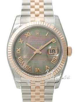 Rolex Datejust MOP Dial Rose Gold / Steel Jubilee Bracelet