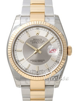 Rolex Datejust Silver Dial Yellow Gold / Steel Jubilee Bracelet Rolex Datejust Silver Dial Yellow Gold / Steel Jubilee Bracelet