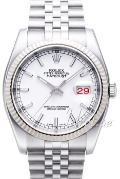 Rolex Datejust White Dial