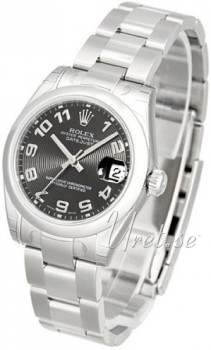 Rolex Datejust Black Dial Midsize Oyster Bracelet Rolex Datejust Black Dial Midsize Oyster Bracelet