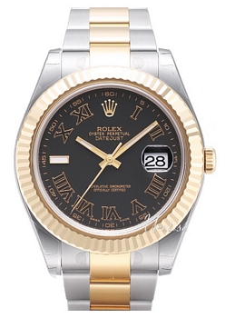 Rolex Datejust II Black Dial Oyster Bracelet