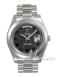 Rolex Day-Date II Platinum Black Dial