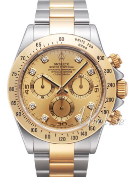Rolex Daytona Champagne Diamond Dial Yellow Gold/Steel Oysterloc Rolex Daytona Champagne Diamond Dial Yellow Gold/Steel Oysterloc