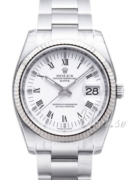 Rolex Perpetual Date White Dial Oyster Bracelet Rolex Perpetual Date White Dial Oyster Bracelet