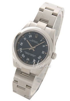 Rolex Perpetual Blue Dial Oyster Bracelet Midsize