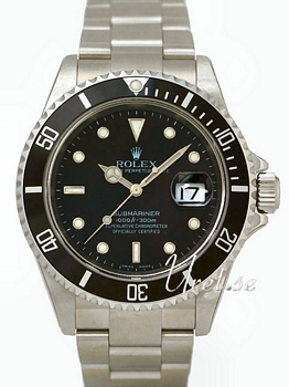 Rolex Submariner Date Black Dial Steel Fliplock Bracelet