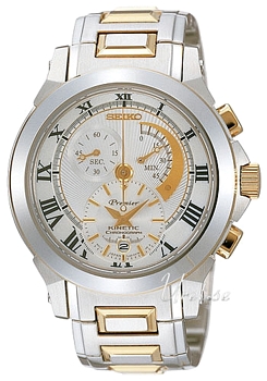 Seiko Premier Chronograph Two Tone