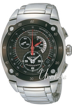 Seiko Sportura Kintetic Chronograph Black Dial 2007