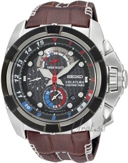 Seiko Velatura Steel Black Dial