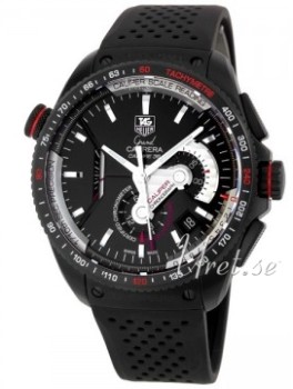 TAG Heuer Grand Carrera Black Dial Rubber Strap TAG Heuer Grand Carrera Black Dial Rubber Strap