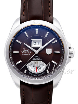 TAG Heuer Grand Carrera Brun/Läder Ø42.5 mm TAG Heuer Grand Carrera Brun/Läder Ø42.5 mm
