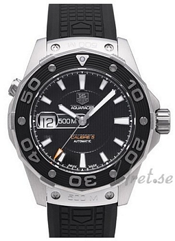 TAG Heuer Aquaracer Calibre 5 500 Meter Black Dial Rubber TAG Heuer Aquaracer Calibre 5 500 Meter Black Dial Rubber