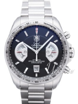 TAG Heuer Grand Carrera Black Dial Bracelet