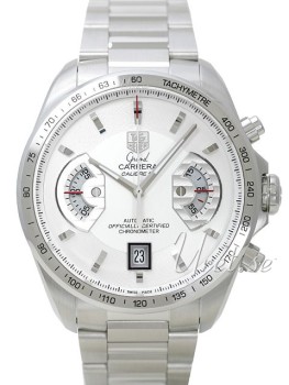 TAG Heuer Grand Carrera White Dial Bracelet
