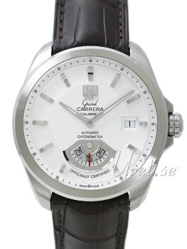 TAG Heuer Grand Carrera Calibre 6 RS Silver Dial Brown Leather TAG Heuer Grand Carrera Calibre 6 RS Silver Dial Brown Leather