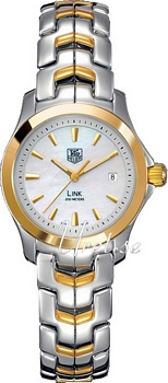TAG Heuer Link White MOP Dial Two Tone Bracelet