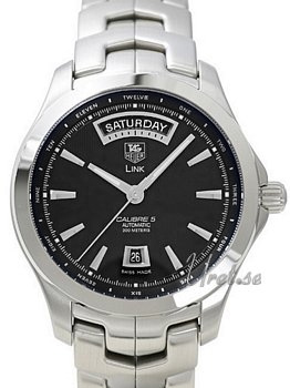 TAG Heuer Link Calibre 5 Day Date Black Dial