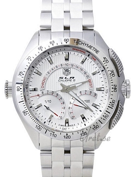 TAG Heuer Mercedes Calibre S Silver Dial Bracelet