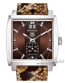TAG Heuer Monaco Brown Dial Diamonds
