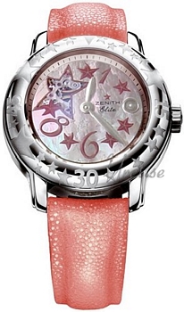 Zenith Baby Doll Steel Pink Dial