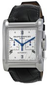 Baume & Mercier Hampton Silver/Läder 46.8x34 mm Baume & Mercier Hampton Silver/Läder 46.8x34 mm