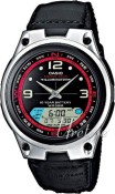 Casio Svart/Läder Ø40 mm Casio Svart/Läder Ø40 mm