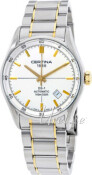 Certina DS 1 Automatic Vit/Doublé, guld Ø39 mm Certina DS 1 Automatic Vit/Doublé, guld Ø39 mm