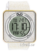 Dolce & Gabbana D&G High Contact Vit/Gummi 44x44 mm Dolce & Gabbana D&G High Contact Vit/Gummi 44x44 mm