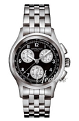 Hamilton Khaki Aviation Chrono Quartz Svart/Stål Ø34 mm Hamilton Khaki Aviation Chrono Quartz Svart/Stål Ø34 mm