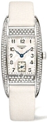 Longines BelleArti MOP Dial Satin Strap Large Diamond Ladies