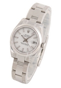 Rolex Lady Datejust White Dial Oyster Bracelet