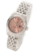Rolex Lady Datejust Pink Dial Jubilee Bracelet
