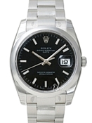Rolex Perpetual Date Black Dial Oyster Bracelet Rolex Perpetual Date Black Dial Oyster Bracelet