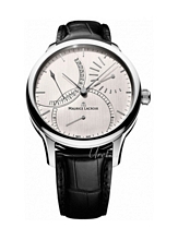 Maurice Lacroix Masterpiece Calendrier Retrograde Silverfärgad/L Maurice Lacroix Masterpiece Calendrier Retrograde Silverfärgad/L