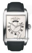 Maurice Lacroix Pontos Rectangle Silver Dial Leather